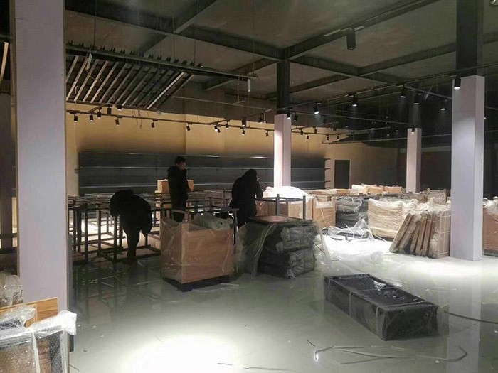 安阳内黄六村乡福购超市货架案例