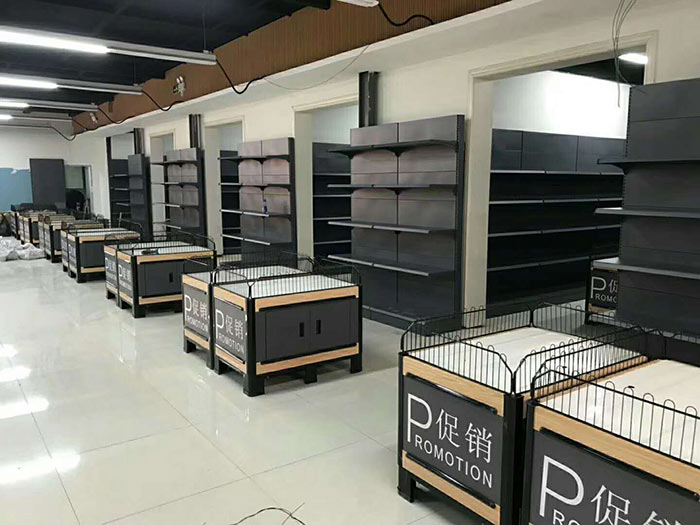 商丘嘉百乐购物广场商超货架案例